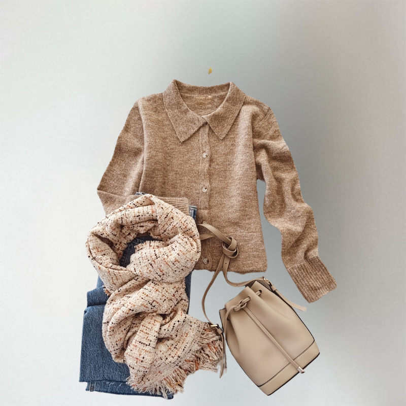 Rose - Comfortable Cardigan