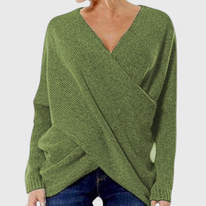 Charlotte - Crossed Sweater