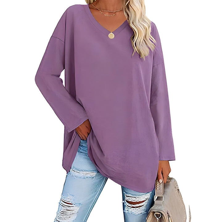 Yvette - Relaxed V-Neck Sweater