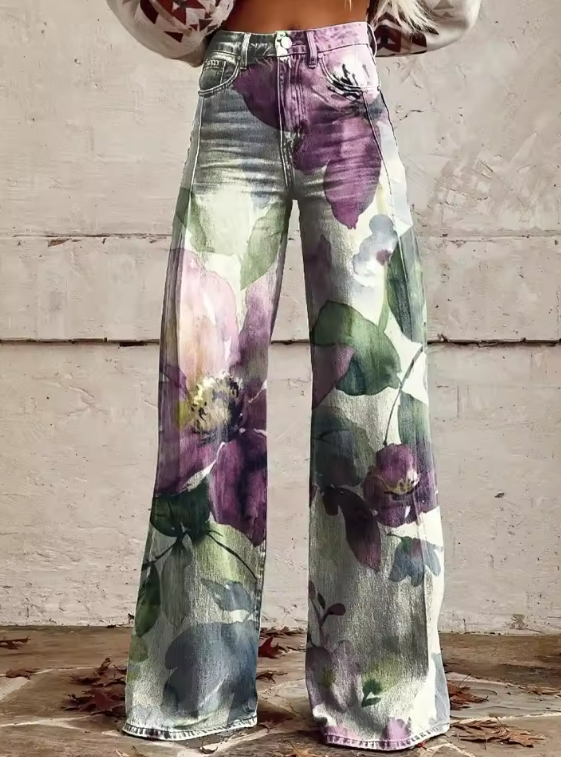 Diana - Retro Bohemian Trousers