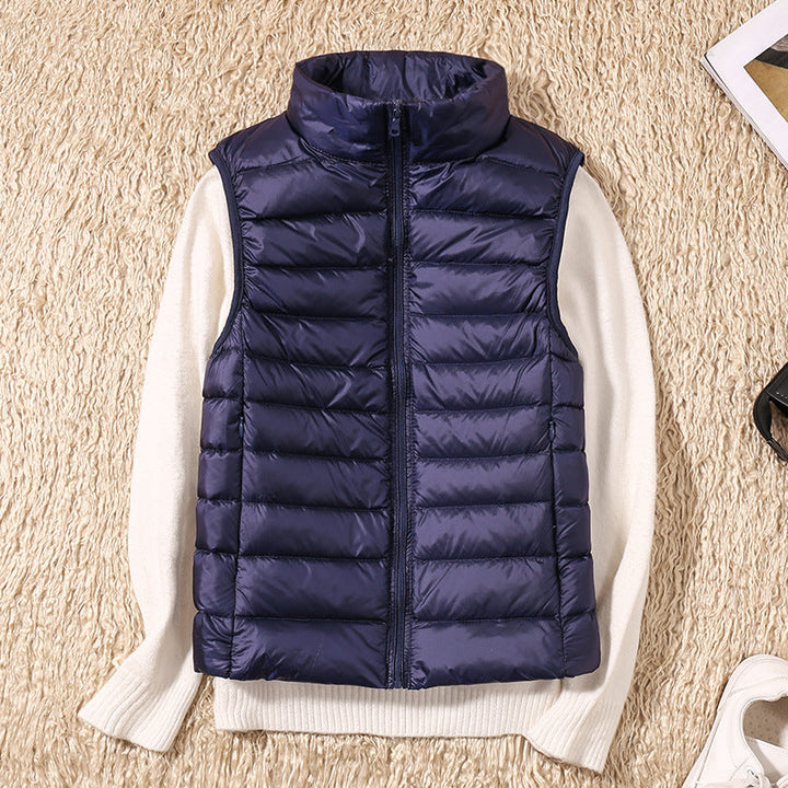 Wren - Waterproof Vest with White Duck Down
