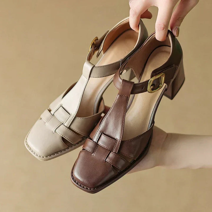 Giselle - Square Toe Sandals