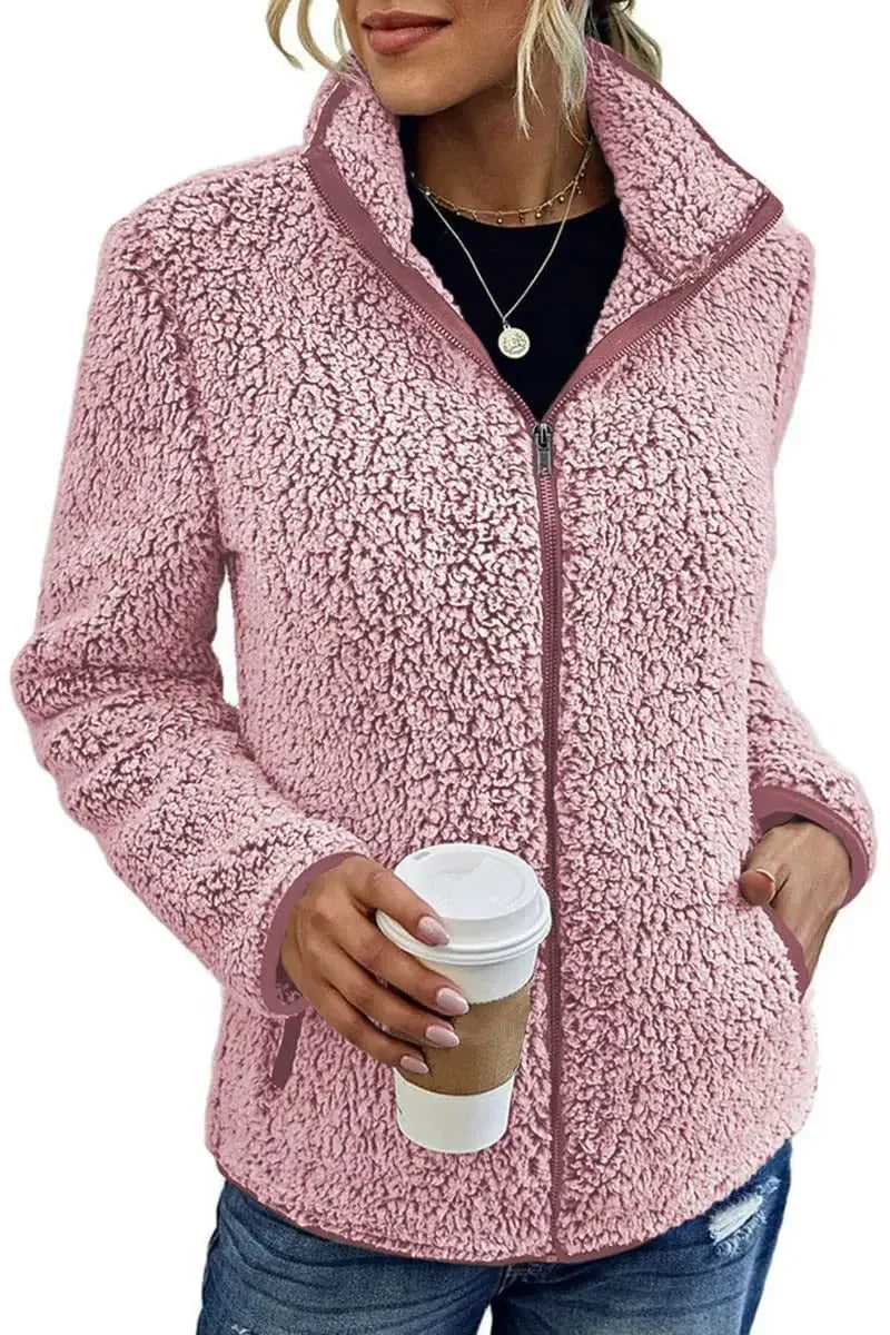 Eleanor - Elegant Casual Fleece Jacket