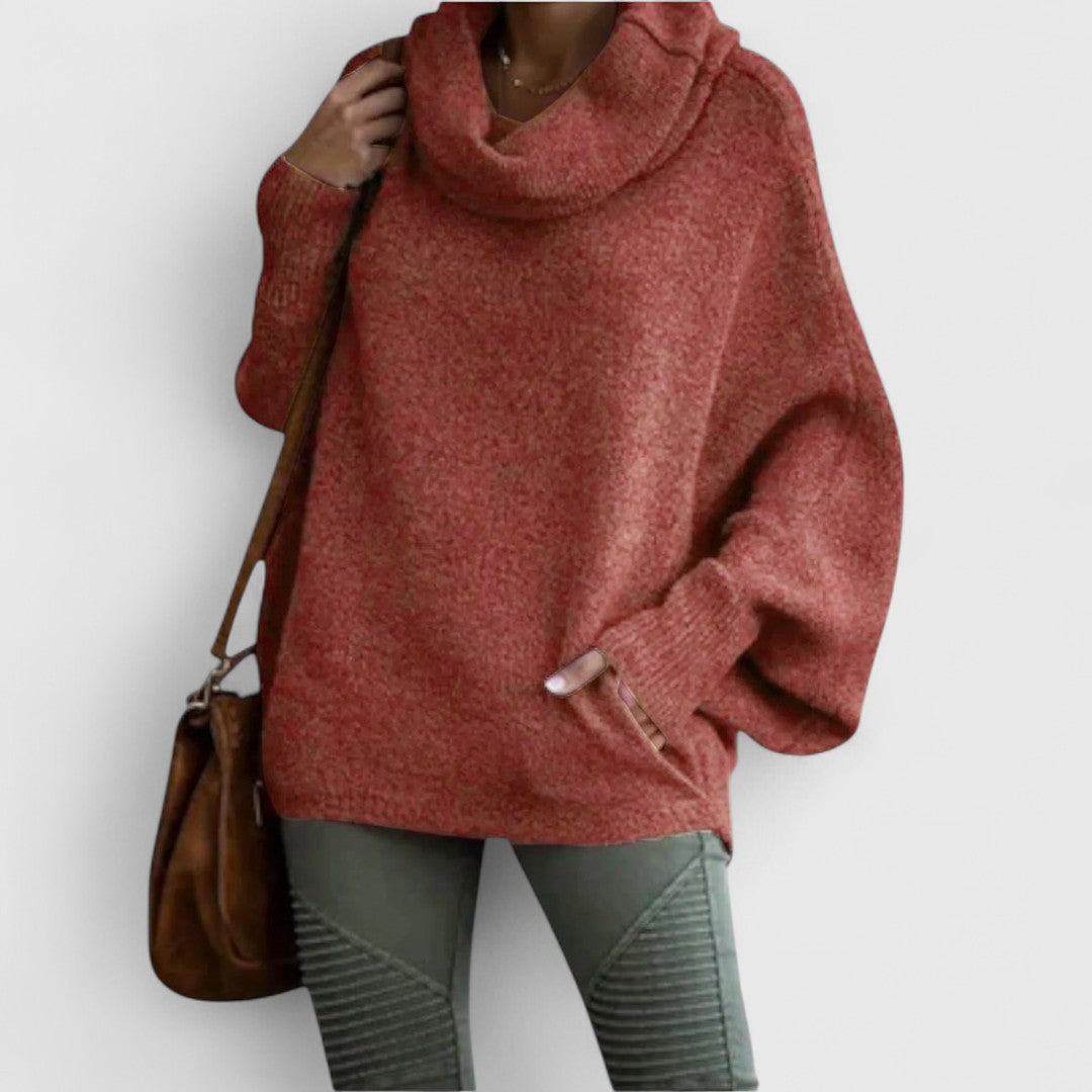 Abigail - Elegant Women's Sweater in Tortoiseshell