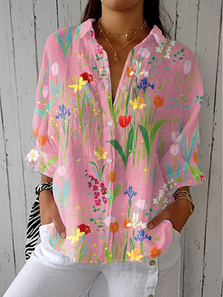 Giselle - Spring Garden Blouse