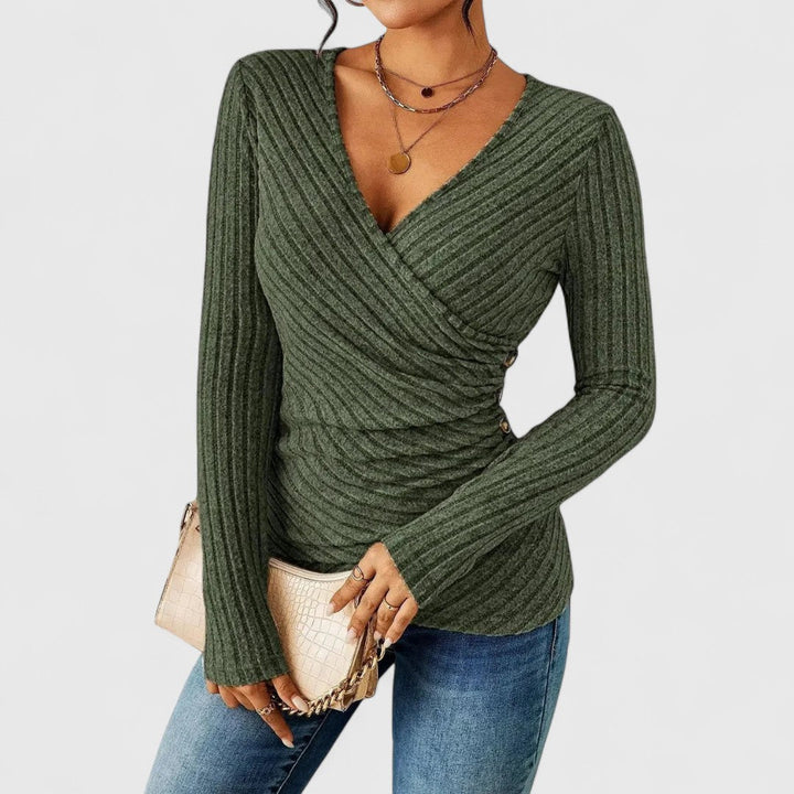 Seren - Tummy Tucking Long Sleeve Top