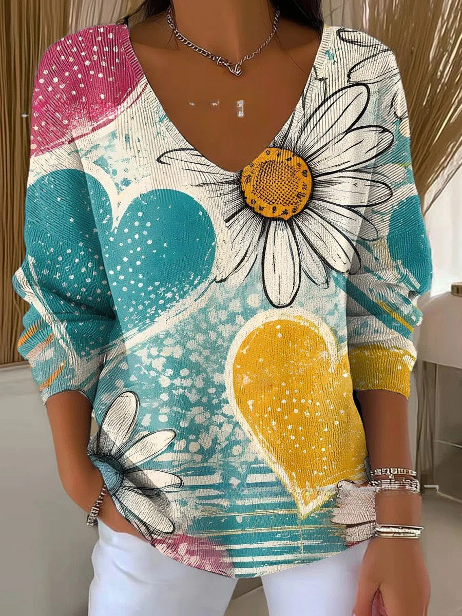 Penina – V-neck jumper