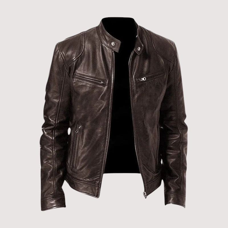 Mark - Leather jacket for men