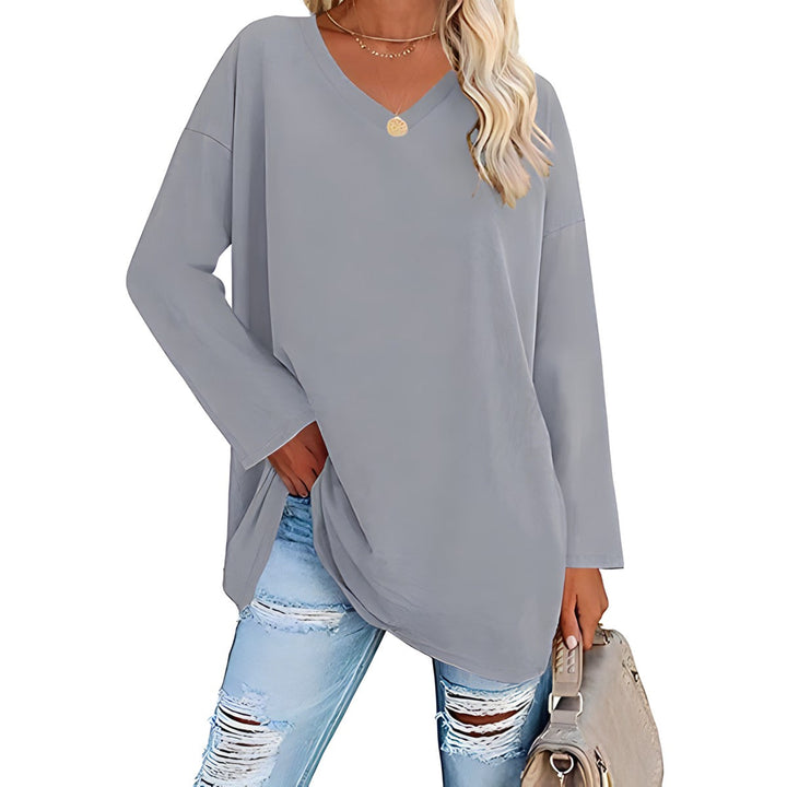 Yvette - Relaxed V-Neck Sweater