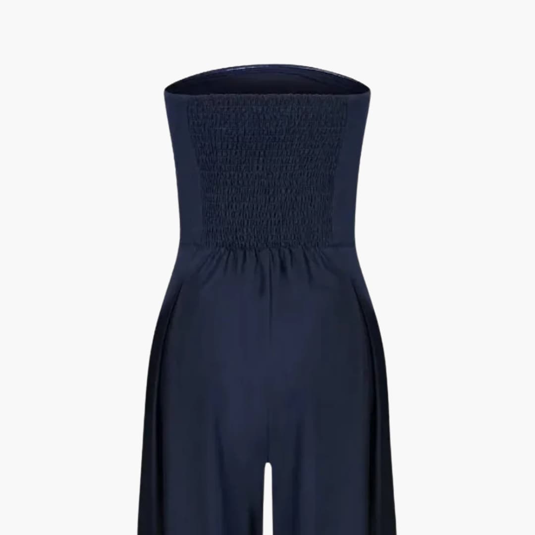 Nora - Backless Loose Leg Jumpsuit