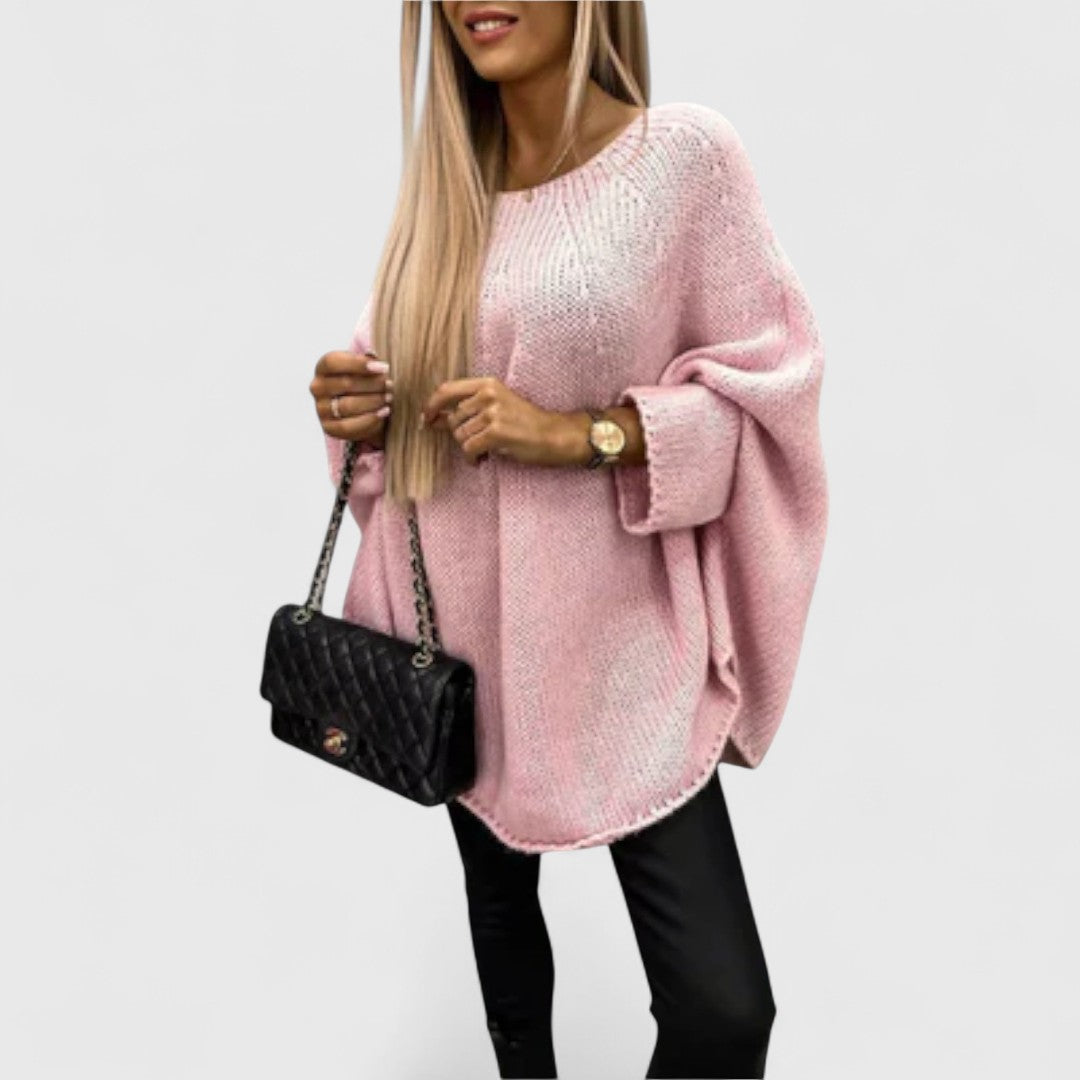 Anna - Stylish Women's Sweater with Round Neck