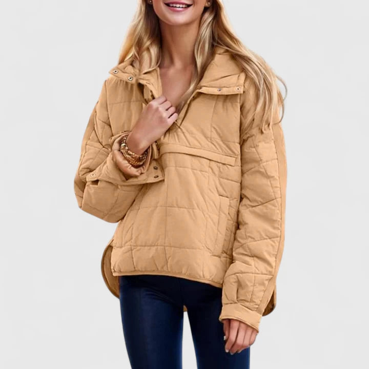Rachel - Waterproof Oversized Hooded Pullover Jacket