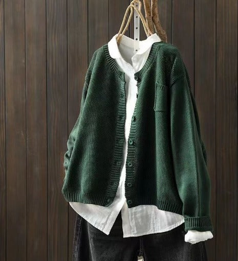 Margot - Crew Neck Cardigan