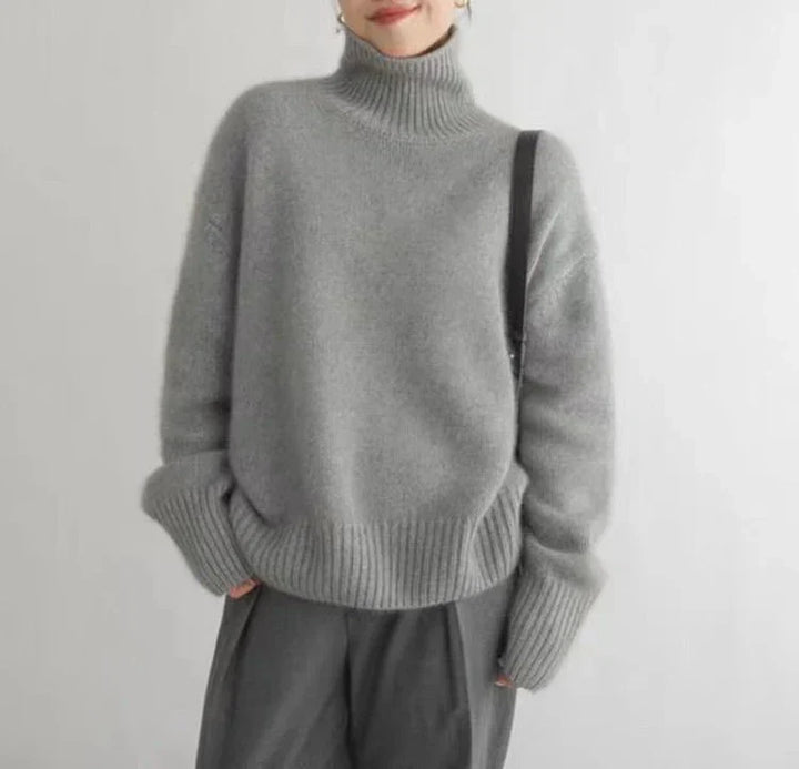 Violette - Cashmere Turtleneck Jumper