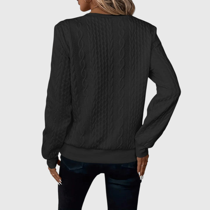 Hallie - Elegant Jumper with Zip