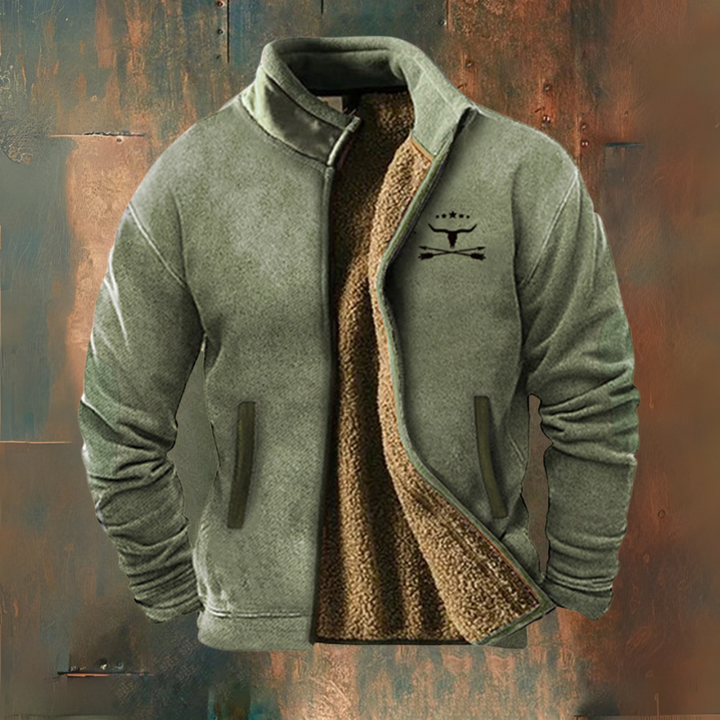 Damian - Men’s Casual Fleece Jacket