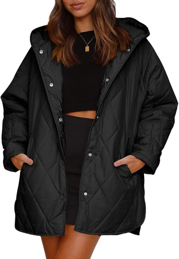 Francesca - Lightweight waterproof padded jacket with hood