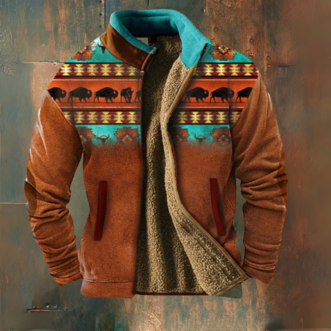 Raphael - Men’s Casual Fleece Jacket