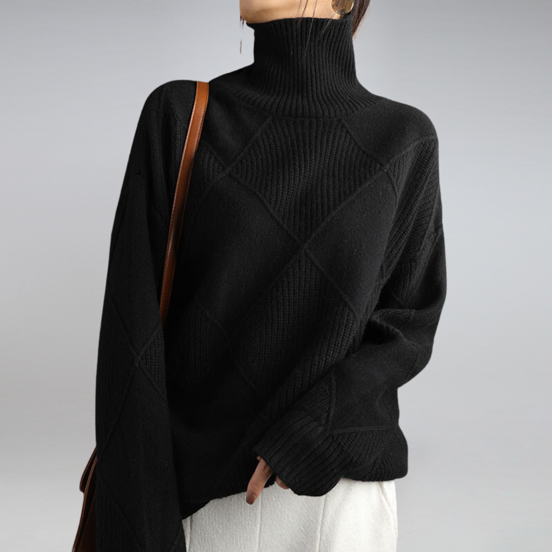 Elowen - Cosy Roll Neck Jumper