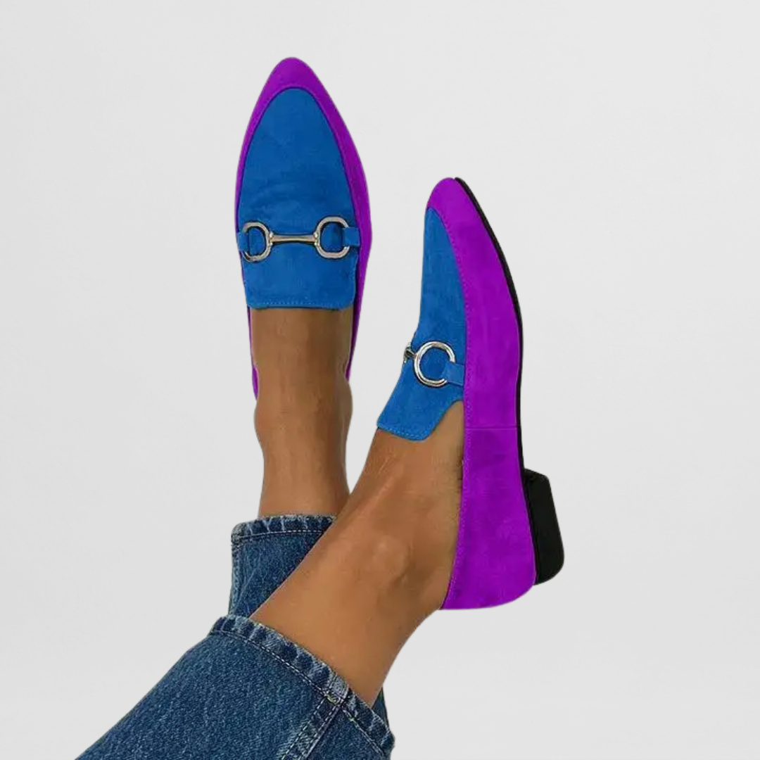 Rowena - Colourful Boho Moccasins