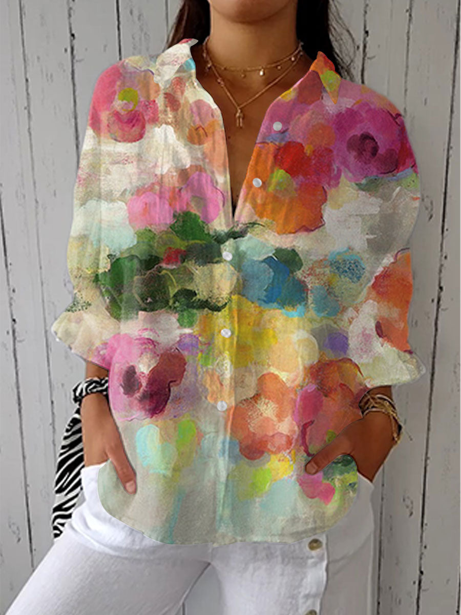 Ophelia - Watercolor Dreams Blouse