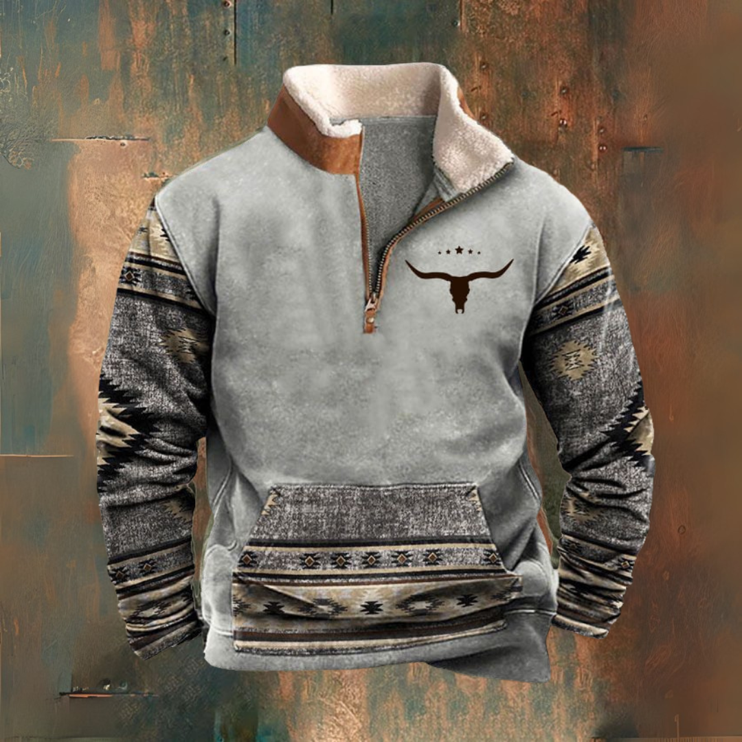 Zachary - Autumn–Winter Half-Zip Jacket