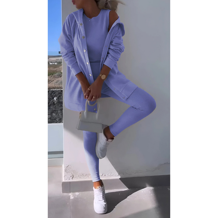 Serena - Women’s Three-Piece Lounge Set