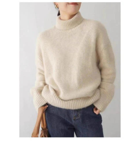 Violette - Cashmere Turtleneck Jumper