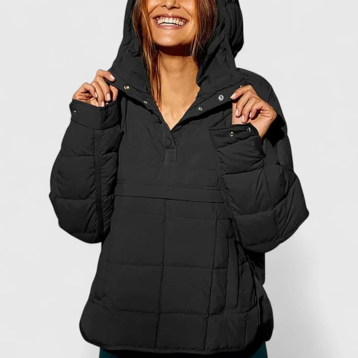 Rachel - Waterproof Oversized Hooded Pullover Jacket