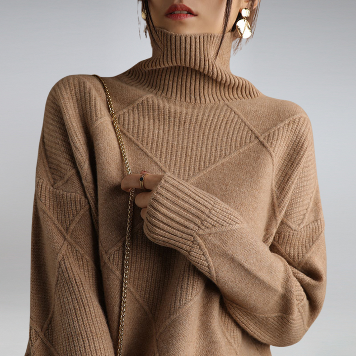 Elowen - Cosy Roll Neck Jumper