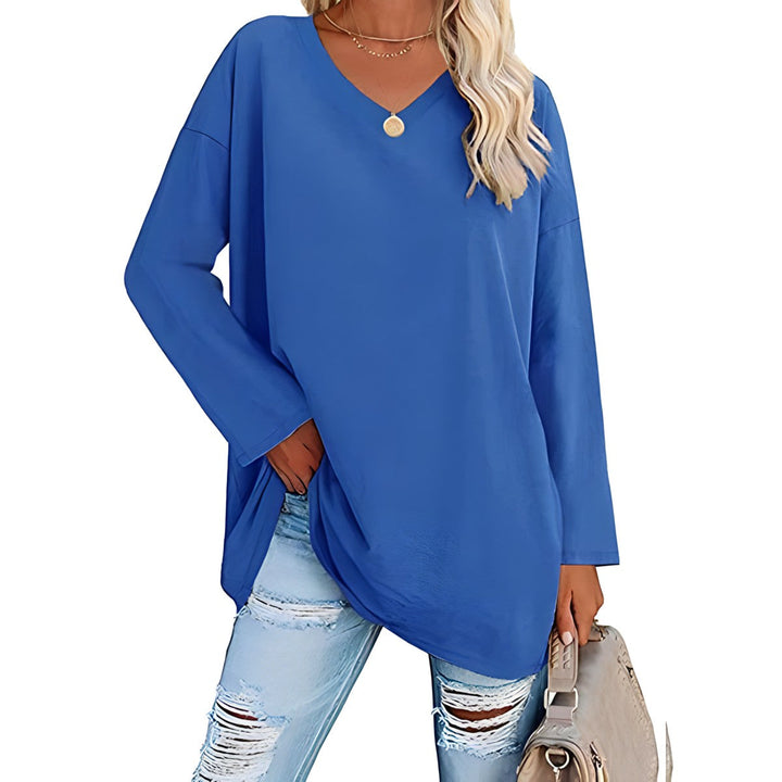 Yvette - Relaxed V-Neck Sweater