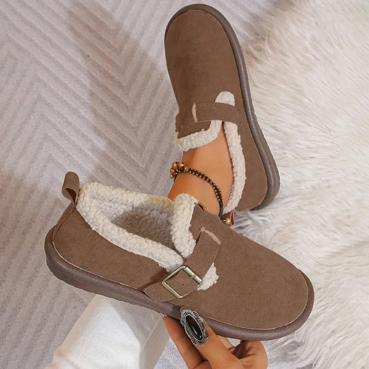 Charlotte - Warm and Comfortable Flat Shoes