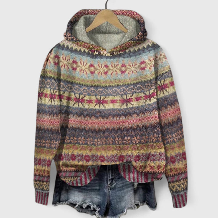 Beatrix - Retro Hoodie Sweater