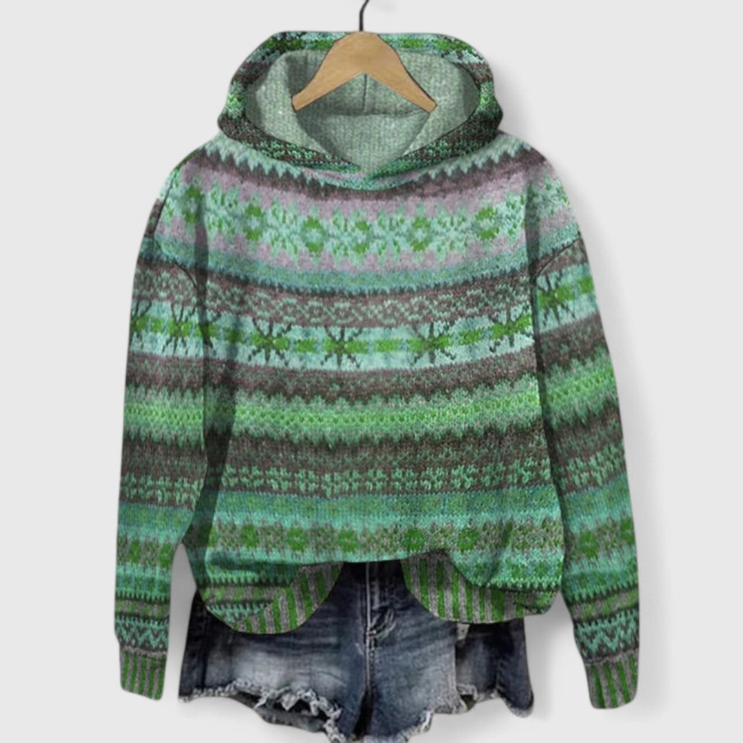 Beatrix - Retro Hoodie Sweater