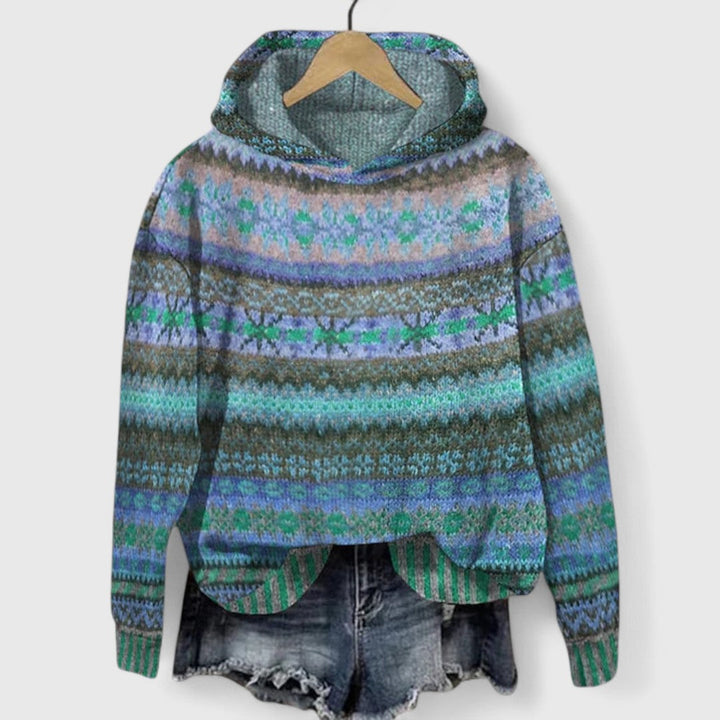 Beatrix - Retro Hoodie Sweater