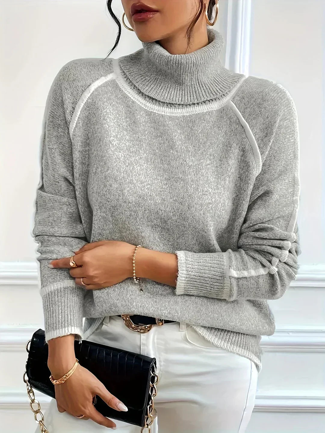 Beatrix - Cosy Turtleneck Jumper