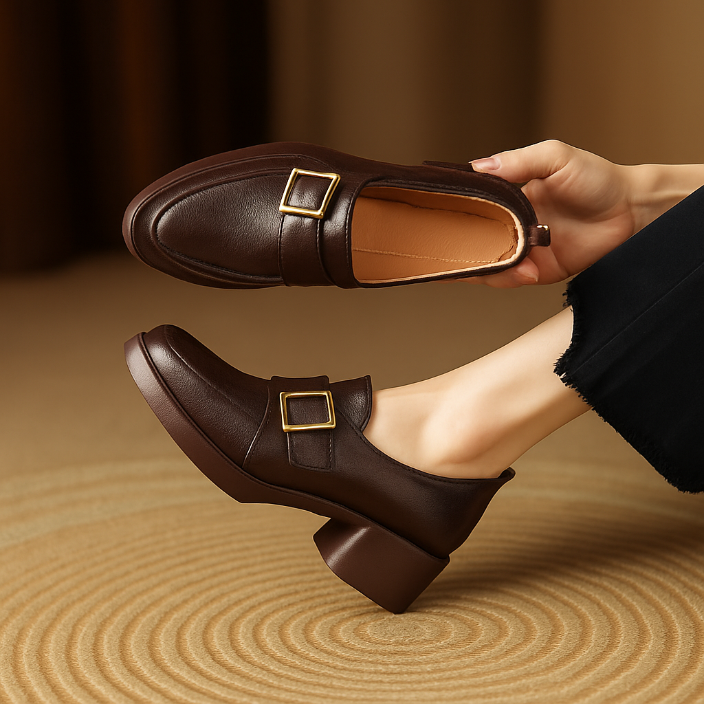 Naomi - Buckle Heels