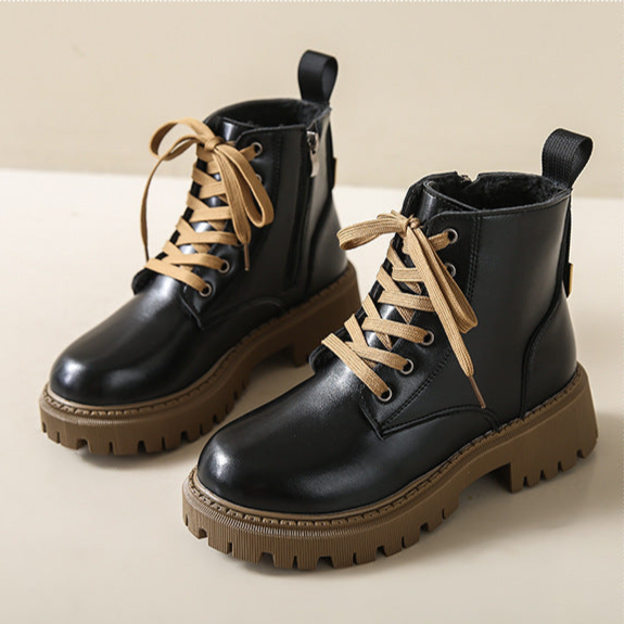 Helena - Lined Combat Boots