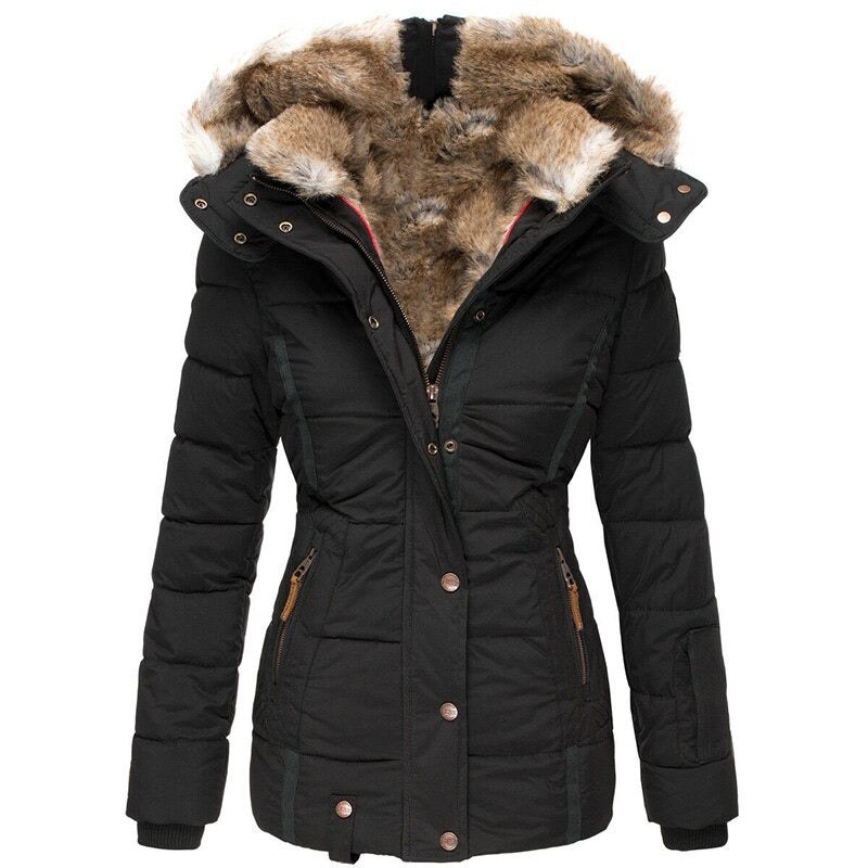 Talia - Women’s Hooded Winter Coat Warm