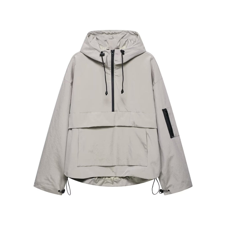 Sally - Waterproof & Windproof Hooded Pullover Jacket