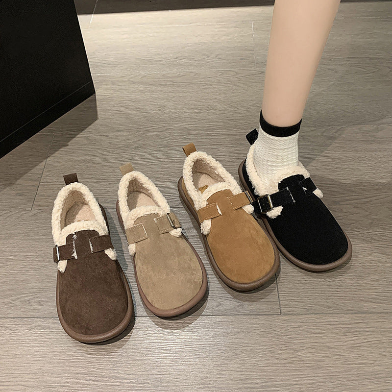 Charlotte - Warm and Comfortable Flat Shoes