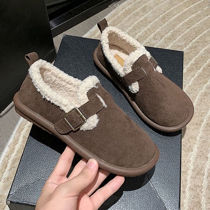 Charlotte - Warm and Comfortable Flat Shoes