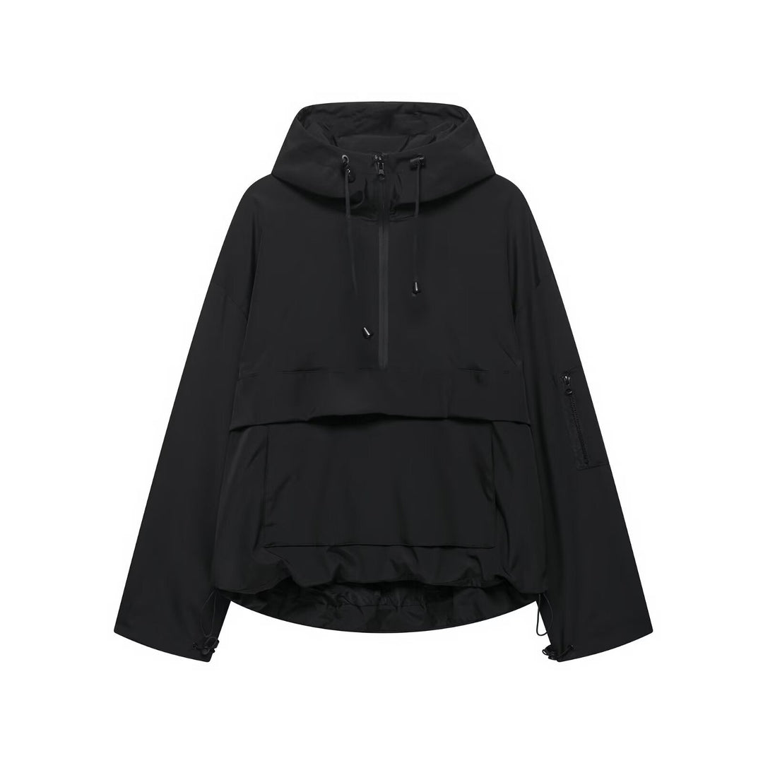 Sally - Waterproof & Windproof Hooded Pullover Jacket