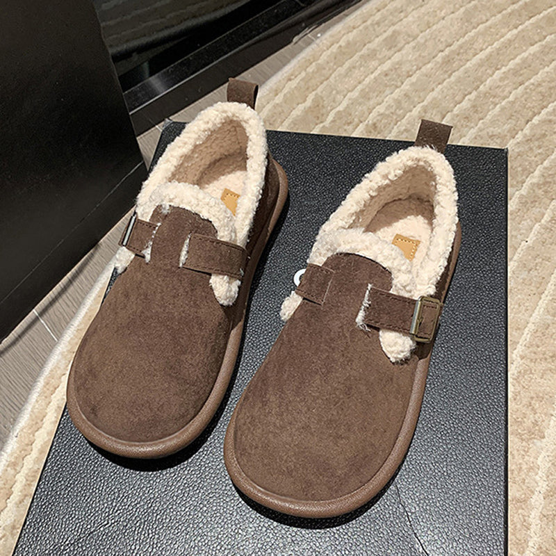 Charlotte - Warm and Comfortable Flat Shoes