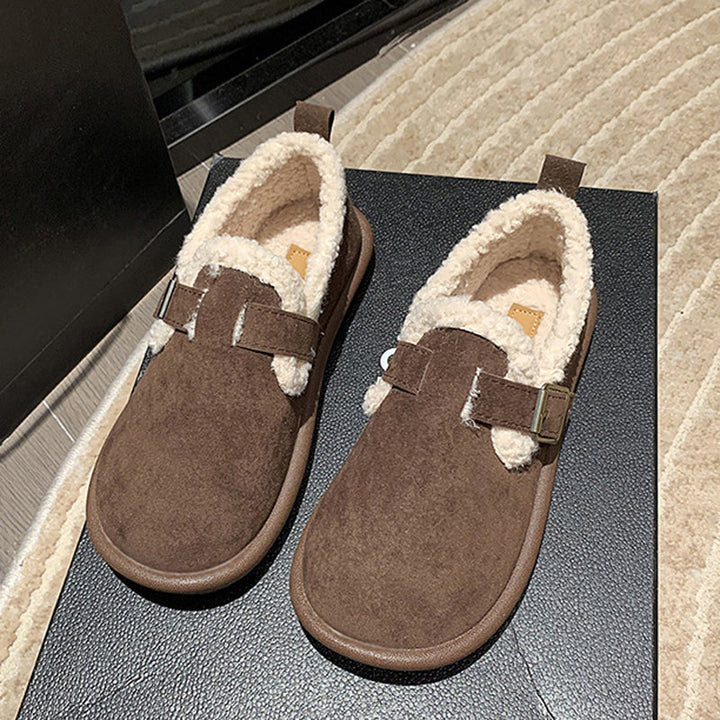 Charlotte - Warm and Comfortable Flat Shoes