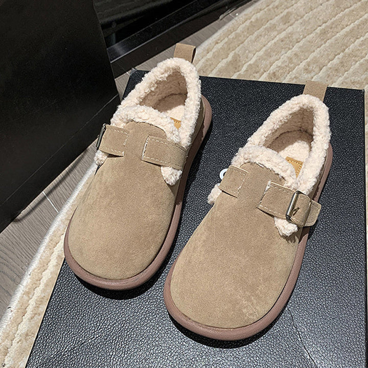 Charlotte - Warm and Comfortable Flat Shoes