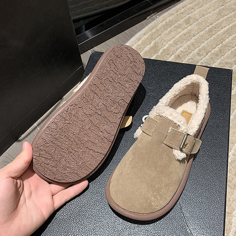 Charlotte - Warm and Comfortable Flat Shoes