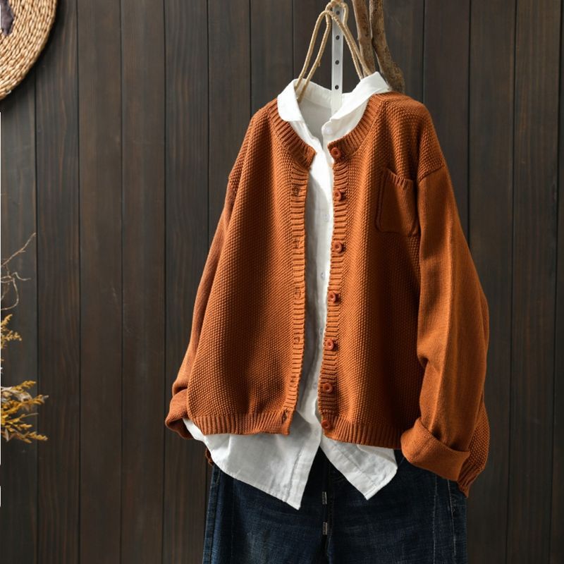 Margot - Crew Neck Cardigan