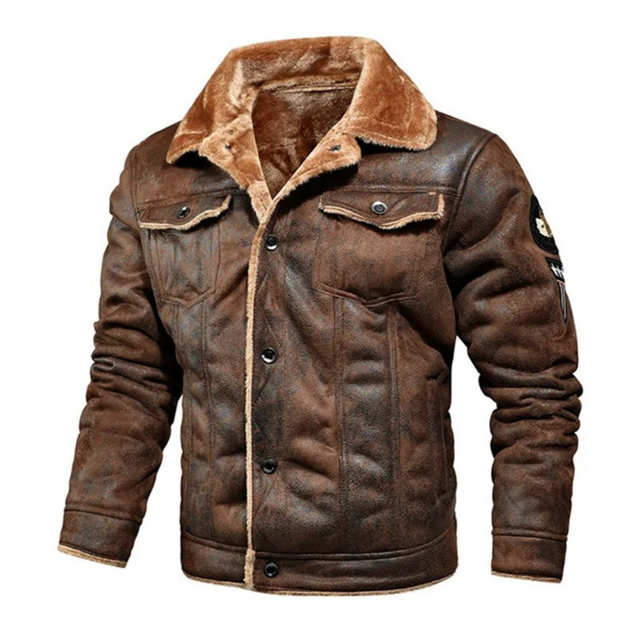 Gabriel -Warm and Versatile Leather Jacket