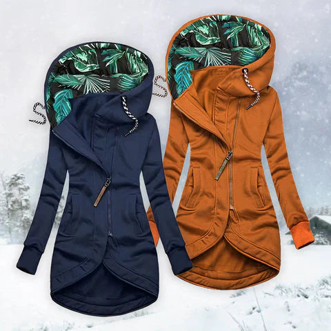 Erica - Elegant & Warm Winter Jacket With Hood